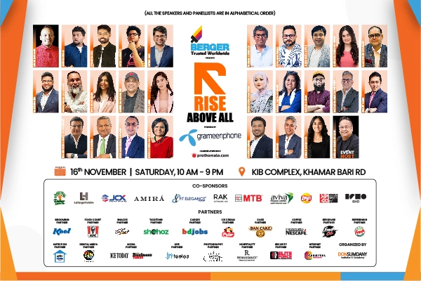 Berger presents Rise Above All 2024 powered by Grameenphone